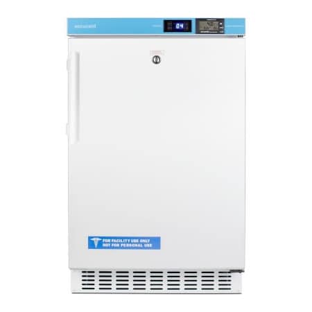 Summit Appliance Div. Accucold Built-In Vaccine Refrigerator, 2.65 CuFt, ADA, 19-1/2"W x 22-3/4"D x 31-1/2"H, Digital ACR45L